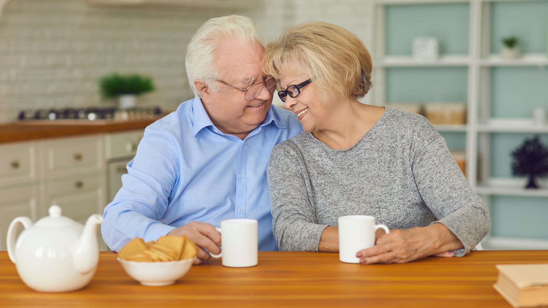 elderly couple