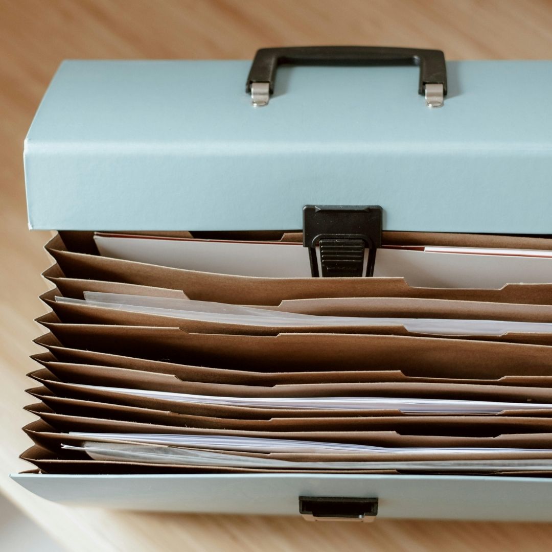 documents in folders